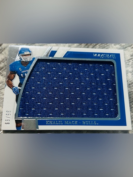 Panini Other - Khalil Mack 2021 Panini Immaculate Collegiate #IM-KM /99 patch